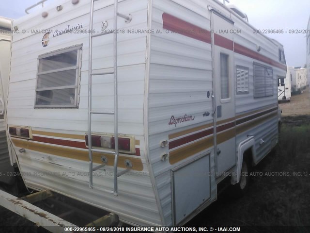 F44CD7V061315 - 1977 COACHMEN 22LEPRB  WHITE photo 4