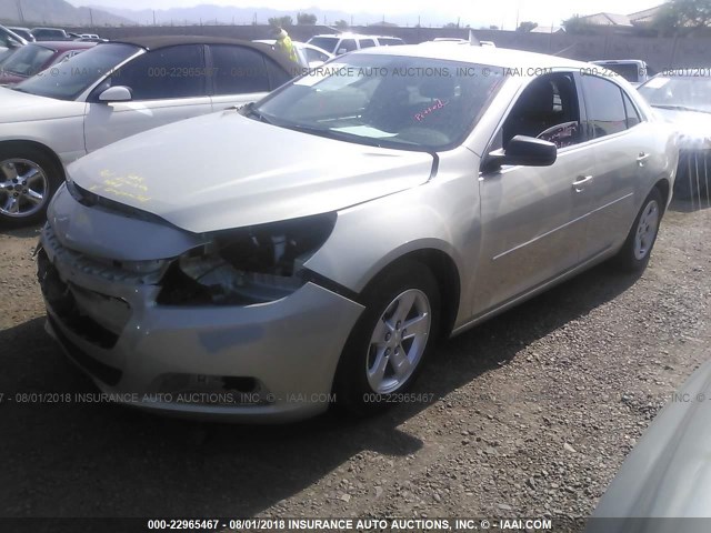 1G11B5SL3FF297282 - 2015 CHEVROLET MALIBU LS Qəhvəyi foto 2