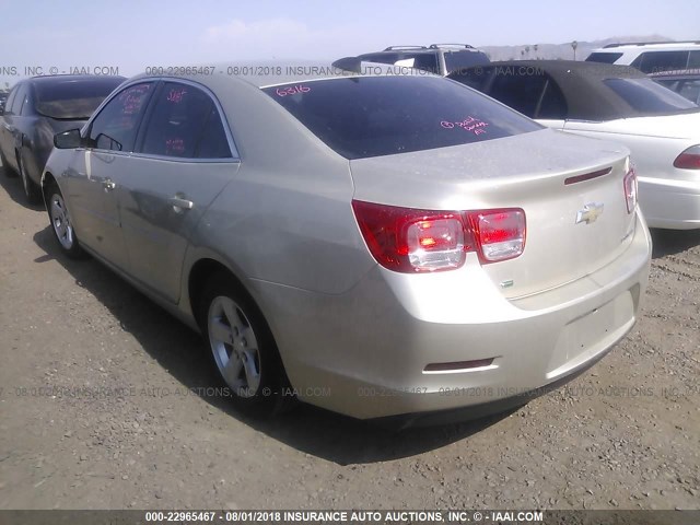 1G11B5SL3FF297282 - 2015 CHEVROLET MALIBU LS Qəhvəyi foto 3