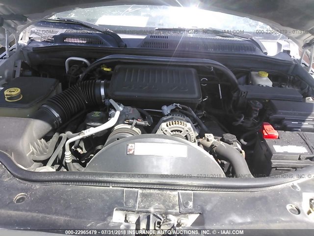 1J8HG48P87C595771 - 2007 JEEP COMMANDER Gümüş foto 10