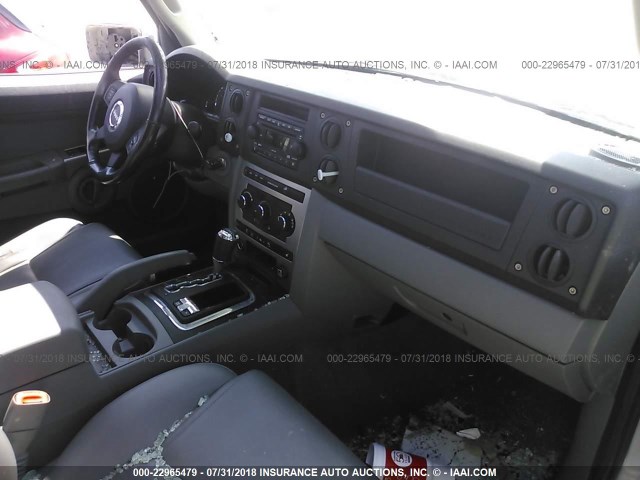 1J8HG48P87C595771 - 2007 JEEP COMMANDER Gümüş foto 5