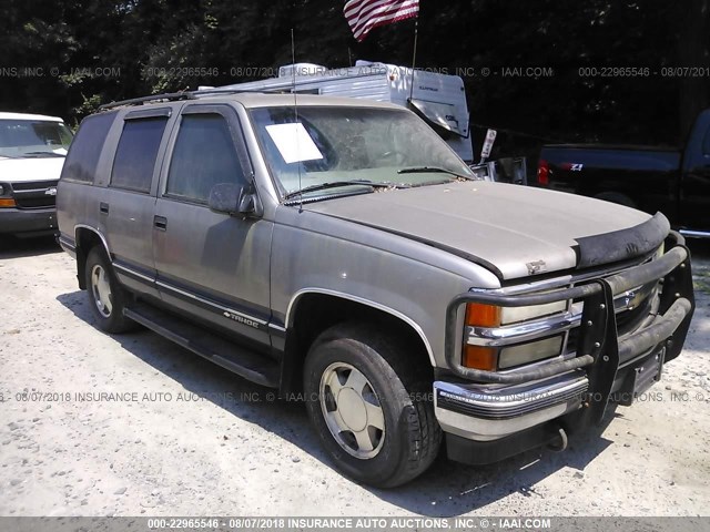 1GNEK13R7XJ564028 - 1999 CHEVROLET TAHOE K1500 SILVER photo 1