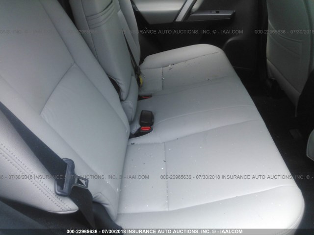 JTMRJREV7GD001453 - 2016 TOYOTA RAV4 HV XLE SILVER photo 8