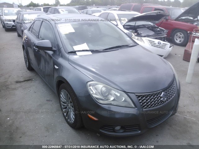 JS2RF9A71A6100022 - 2010 SUZUKI KIZASHI SLS GRAY photo 1