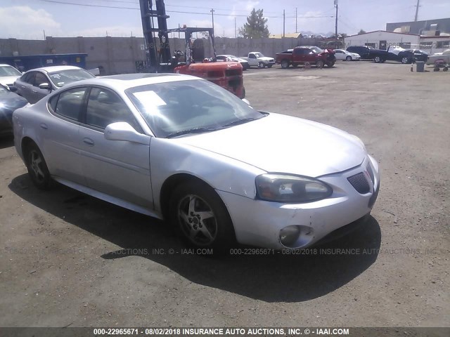 2G2WS522241375371 - 2004 PONTIAC GRAND PRIX GT2 ვერცხლისფერი ფოტო 1