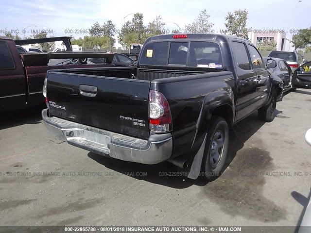 5TFJX4GN6DX024499 - 2013 TOYOTA TACOMA DOUBLE CAB შავი ფოტო 4