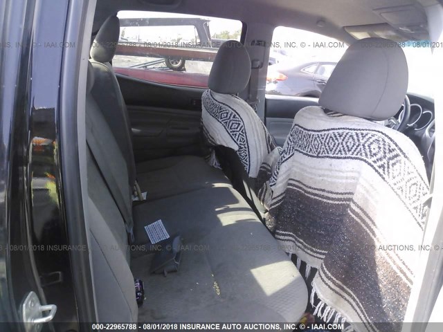 5TFJX4GN6DX024499 - 2013 TOYOTA TACOMA DOUBLE CAB შავი ფოტო 8