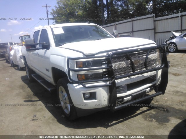 1GC1KWEG0GF162791 - 2016 CHEVROLET SILVERADO K2500 HEAVY DUTY LTZ WHITE photo 1