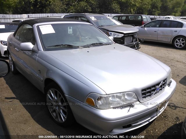 YV1NC63D44J063529 - 2004 VOLVO C70 LPT SILVER photo 1