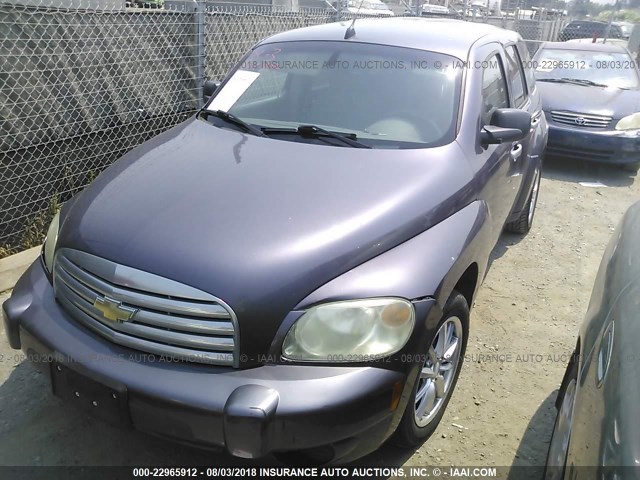 3GNDA13D86S504484 - 2006 CHEVROLET HHR LS PURPLE photo 2