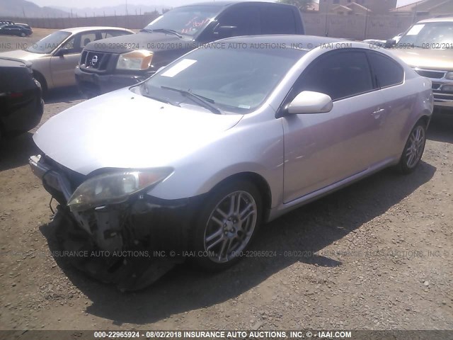 JTKDE167080241381 - 2008 TOYOTA SCION TC 银色 照片 2
