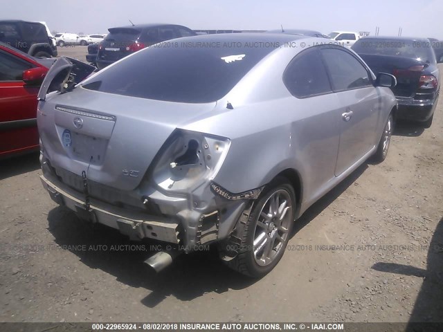 JTKDE167080241381 - 2008 TOYOTA SCION TC 银色 照片 4