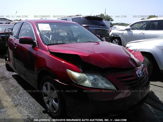 4T1BE46K99U327525 - 2009 TOYOTA CAMRY SE/LE/XLE წითელი ფოტო 1