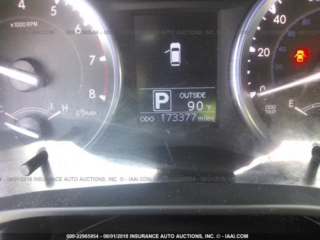 5TDBKRFH8FS090377 - 2015 TOYOTA HIGHLANDER LE/LE PLUS BLACK photo 7