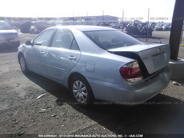 4T1BE32K05U532936 - 2005 TOYOTA CAMRY LE/XLE/SE Mavi foto 3