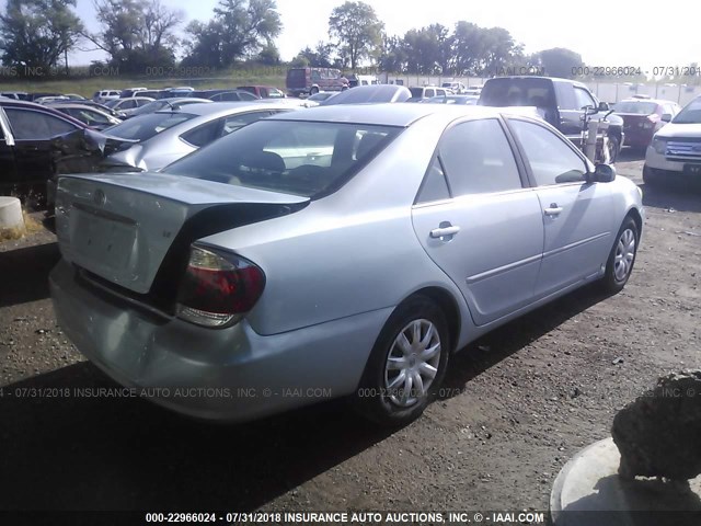 4T1BE32K05U532936 - 2005 TOYOTA CAMRY LE/XLE/SE Mavi foto 4
