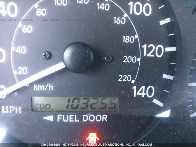 4T1BG22K9YU688093 - 2000 TOYOTA CAMRY CE/LE/XLE ნაცრისფერი ფოტო 7