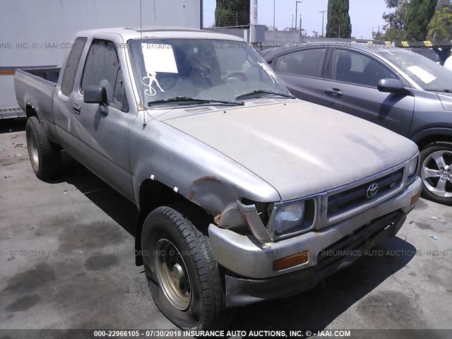 JT4VN13D8P5110562 - 1993 TOYOTA PICKUP 1/2 TON EXTRA LONG WHEELBASE DX GRAY photo 1