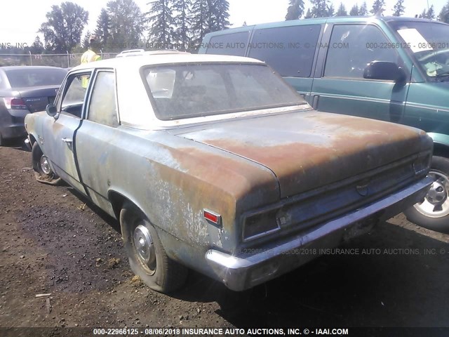 A9A0605245556 - 1969 AMC RAMBLER BLUE photo 3