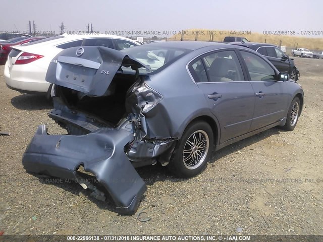 1N4AL2AP6CN417946 - 2012 NISSAN ALTIMA S GRAY photo 4