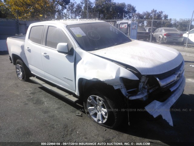 1GCGSCEN8H1308439 - 2017 CHEVROLET COLORADO LT WHITE photo 1