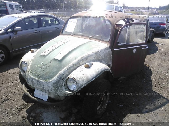 1152022552 - 1975 VOLKSWAGEN BEETLE WHITE photo 2