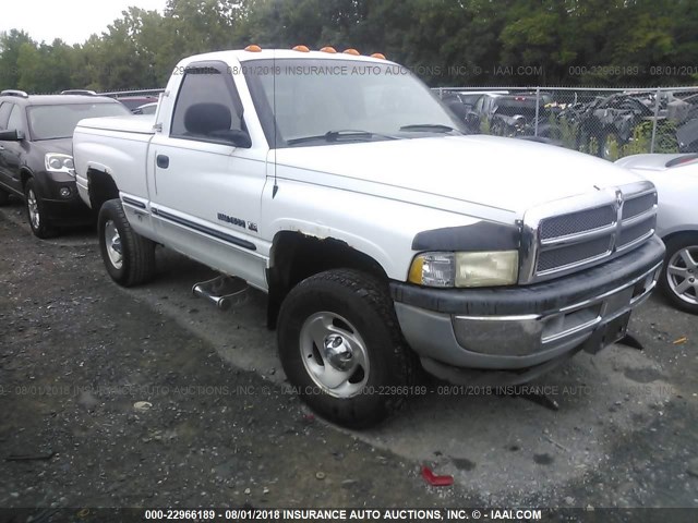 1B7HF16Y0XS150807 - 1999 DODGE RAM 1500 WHITE photo 1