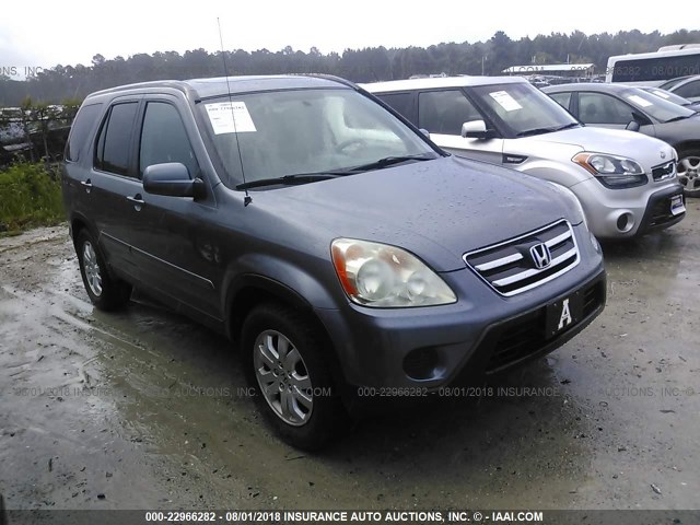 SHSRD78905U341374 - 2005 HONDA CR-V SE/EX GRAY photo 1