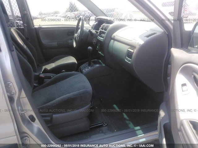 2CNBJ734X36918309 - 2003 CHEVROLET TRACKER ZR2 SILVER photo 5