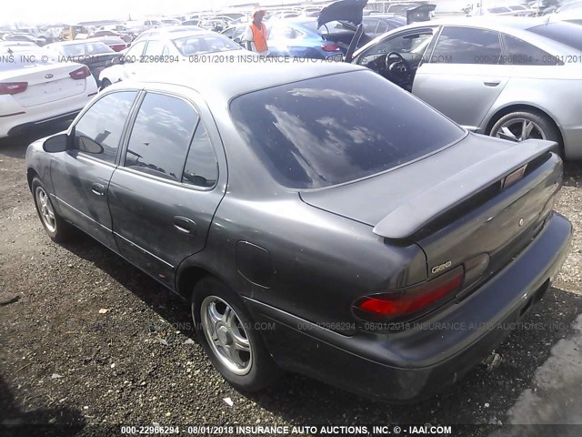 1Y1SK5281SZ103375 - 1995 GEO PRIZM LSI BLACK photo 3