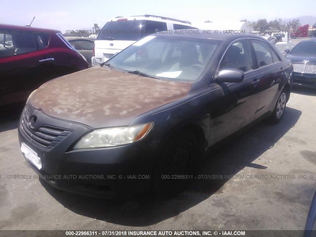 4T1BE46K78U197162 - 2008 TOYOTA CAMRY CE/LE/XLE/SE GRAY photo 2