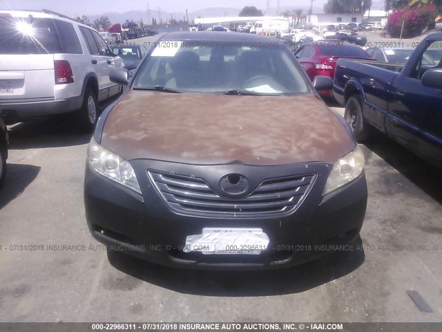 4T1BE46K78U197162 - 2008 TOYOTA CAMRY CE/LE/XLE/SE GRAY photo 6