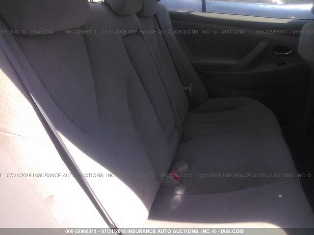 4T1BE46K78U197162 - 2008 TOYOTA CAMRY CE/LE/XLE/SE GRAY photo 8