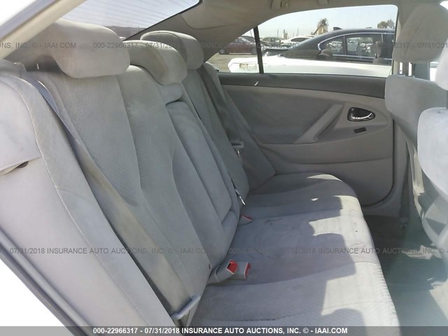 4T1BE46K77U714152 - 2007 TOYOTA CAMRY NEW GENERAT CE/LE/XLE/SE WHITE photo 8
