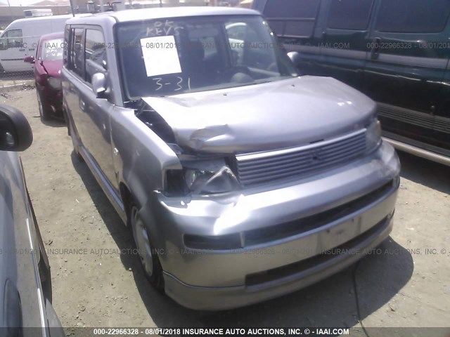 JTLKT324864113783 - 2006 TOYOTA SCION XB Grau Foto 1