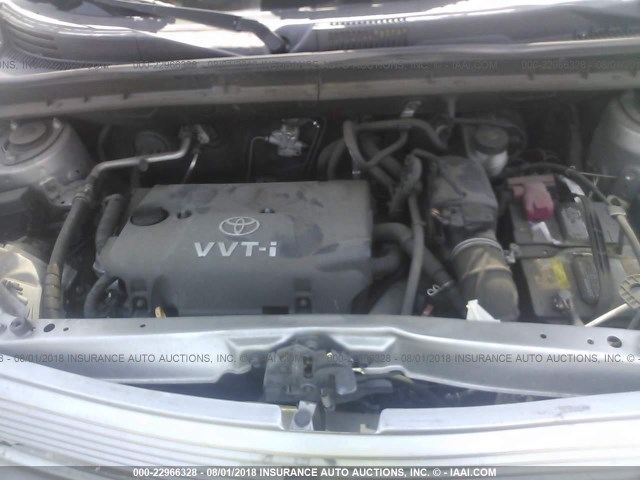 JTLKT324864113783 - 2006 TOYOTA SCION XB Grau Foto 10
