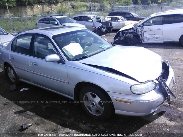 1G1NE52J82M592682 - 2002 CHEVROLET MALIBU LS SILVER photo 1