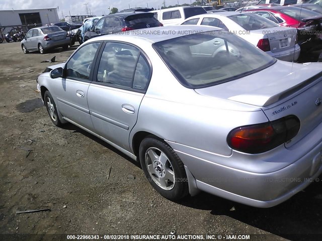 1G1NE52J82M592682 - 2002 CHEVROLET MALIBU LS SILVER photo 3