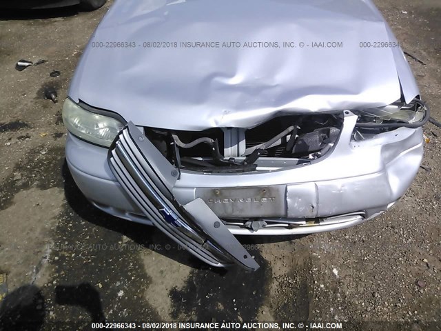 1G1NE52J82M592682 - 2002 CHEVROLET MALIBU LS SILVER photo 6