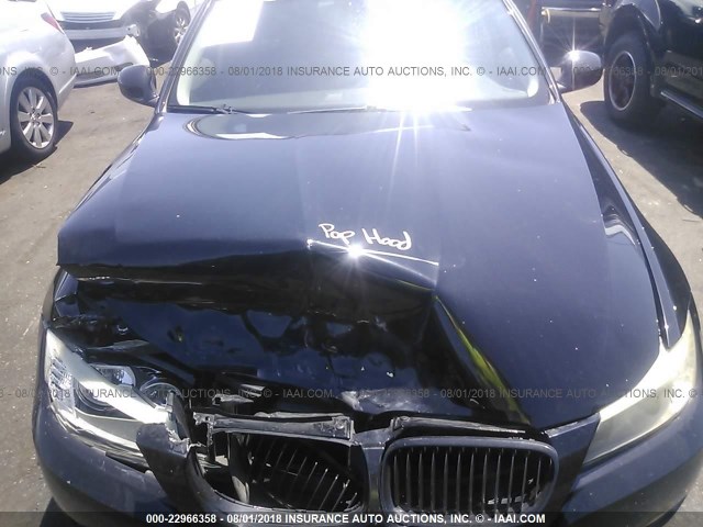 WBAPH53579A434495 - 2009 BMW 328 I SULEV BLACK photo 10