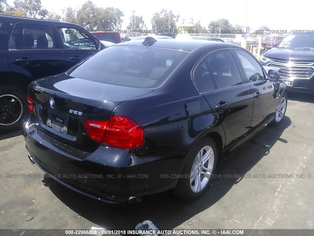 WBAPH53579A434495 - 2009 BMW 328 I SULEV BLACK photo 4