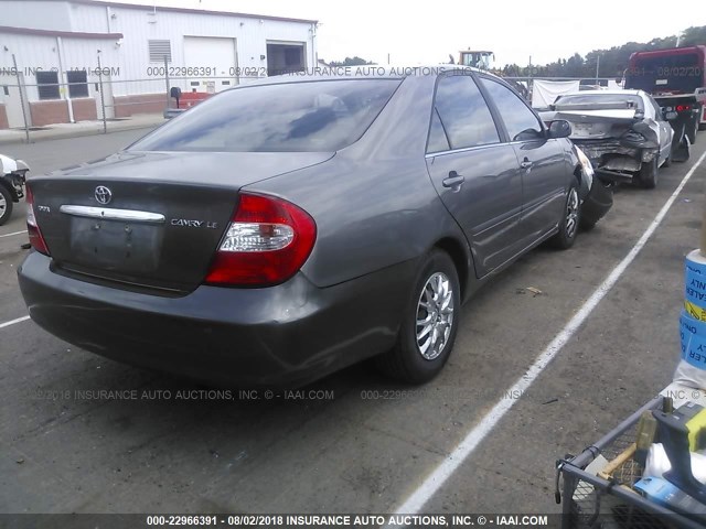 4T1BE32K34U844179 - 2004 TOYOTA CAMRY LE/XLE/SE Boz foto 4