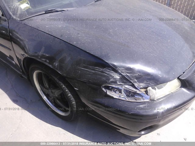 1G2WR1212XF354058 - 1999 PONTIAC GRAND PRIX GTP BLACK photo 6