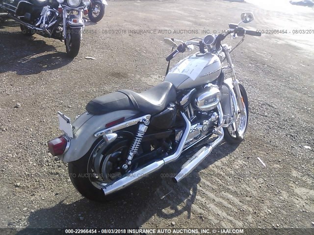 1HD1CT3197K413548 - 2007 HARLEY-DAVIDSON XL1200 C GRAY photo 4