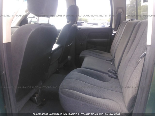 3D7KU286X3G724091 - 2003 DODGE RAM 2500 ST/SLT 绿色 照片 8