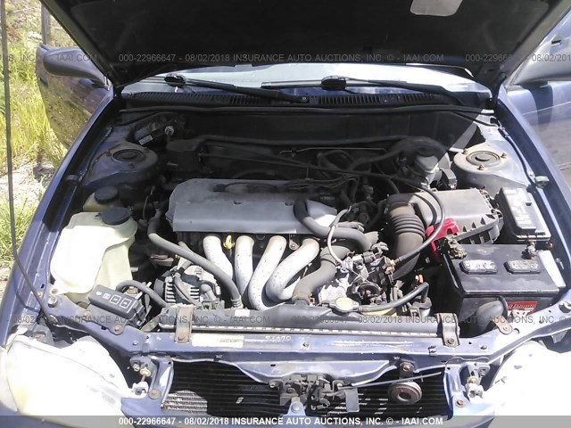 1NXBR12E4XZ189215 - 1999 TOYOTA COROLLA VE/CE/LE 蓝色 照片 10