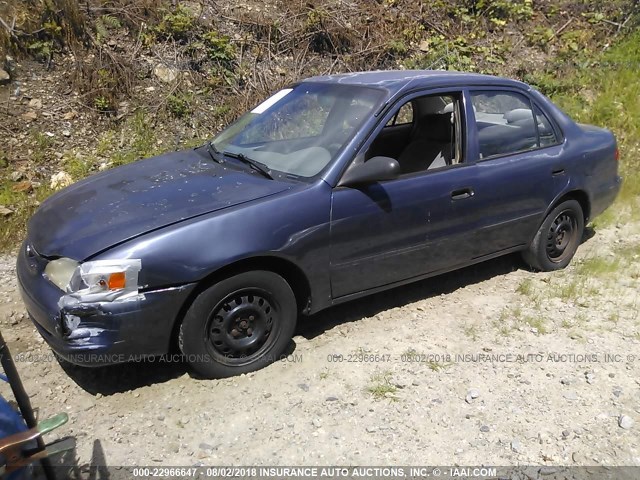1NXBR12E4XZ189215 - 1999 TOYOTA COROLLA VE/CE/LE 蓝色 照片 2