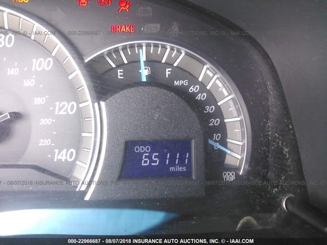 4T1BF1FK2CU544417 - 2012 TOYOTA CAMRY SE/LE/XLE RED photo 7