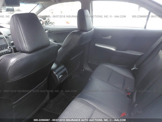 4T1BF1FK2CU544417 - 2012 TOYOTA CAMRY SE/LE/XLE RED photo 8