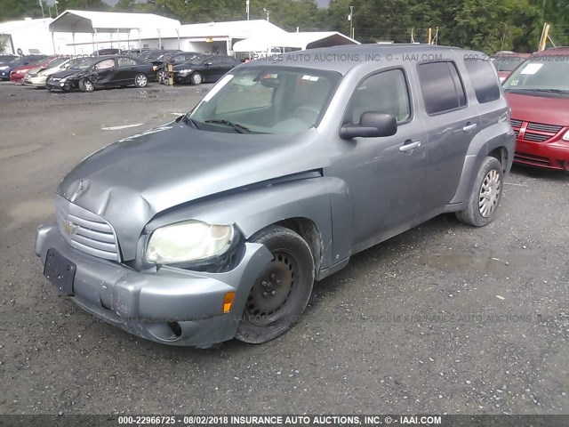 3GNDA13D96S618123 - 2006 CHEVROLET HHR LS SILVER photo 2